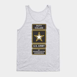 DutyCalledArmy Granddaughter Tank Top